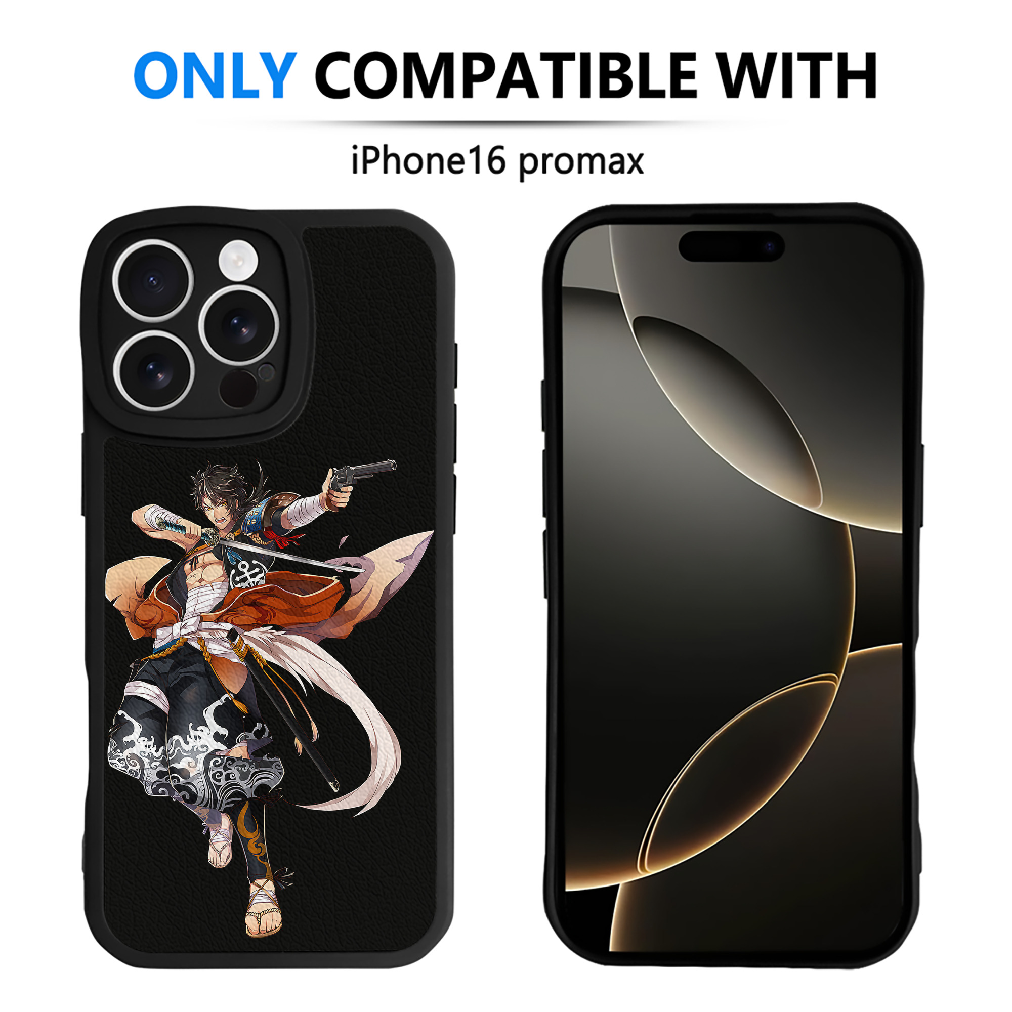（画像用） 刀剣乱舞 Touken Ranbu 【iPhone 16シリーズ対応】シリコンスマホケース（レザー調） 材質：シリコン
